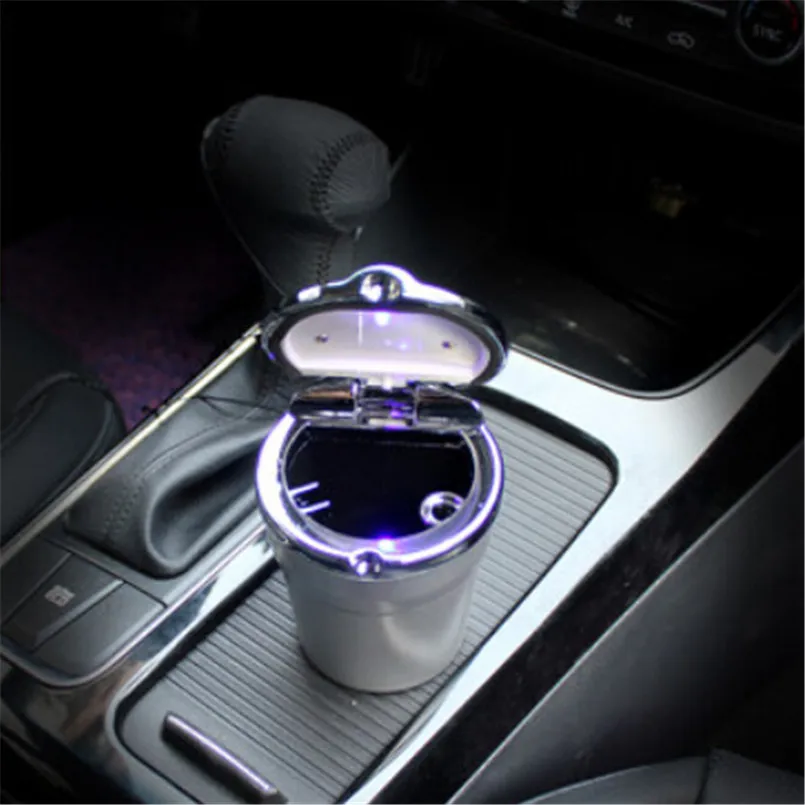Пепельница для автомобиля со светодиодной лампой Mitsubishi ASX Outlander Lancer Colt Evolution Pajero