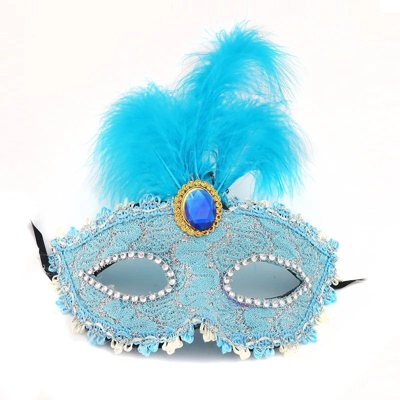 Маска для танцев кружевная со стразами кожаная сексуальная искусственная маска