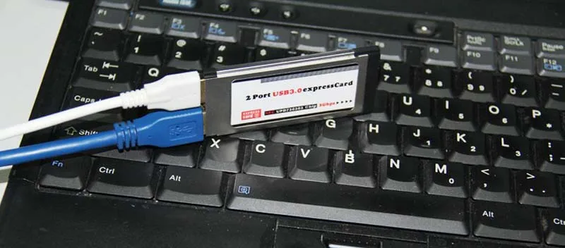 Высокоскоростная экспресс-карта на USB 3 0 2-портовый адаптер 34 мм Конвертор