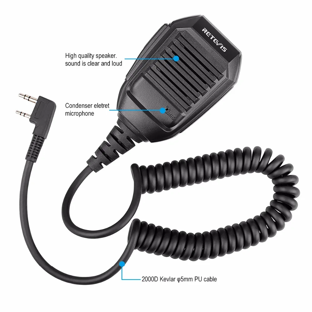 Дистанционный микрофон для Kenwood Retevis H777 RT22 RT24 RT3 Baofeng | Мобильные телефоны и