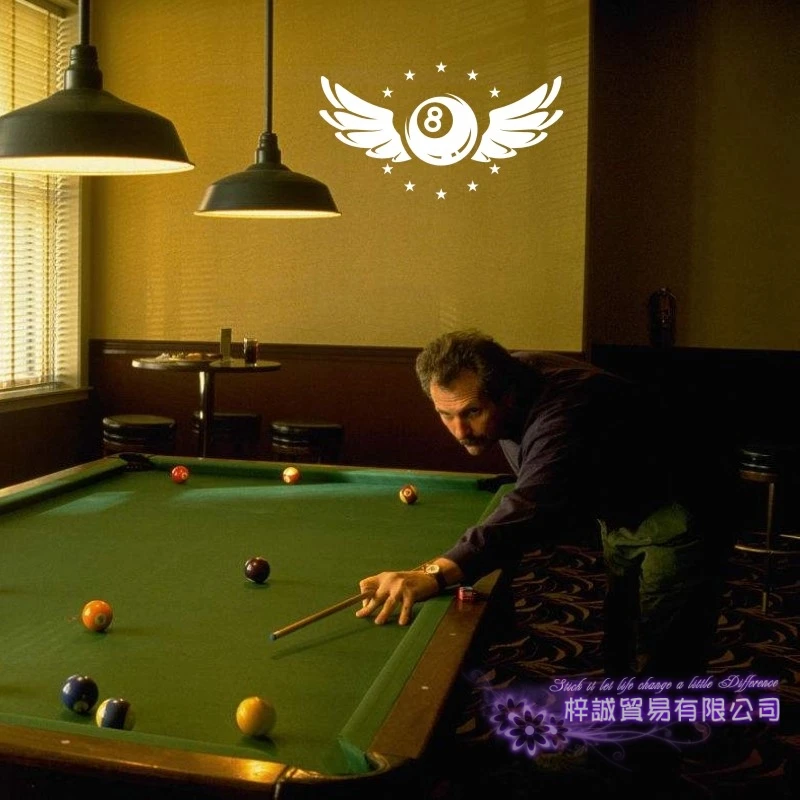 Бильярдная наклейка Snooker Переводные плакаты виниловые наклейки на стену Декор