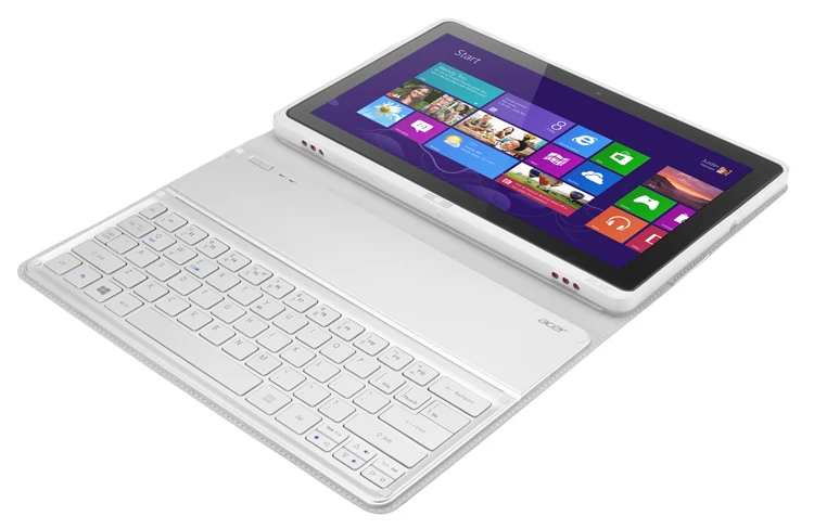 Оригинальный чехол с беспроводной Bluetooth клавиатурой для Acer Iconia W700 европейской