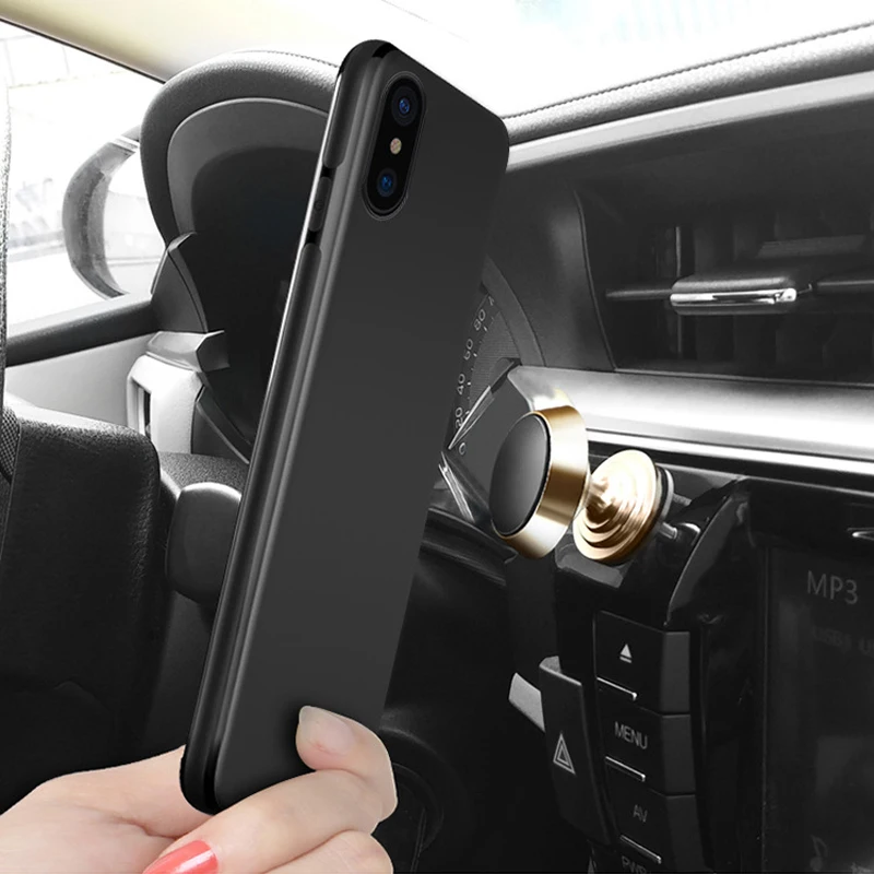 Магнитный чехол SULADA для iPhone X 10 роскошный мягкий силиконовый Apple аксессуары