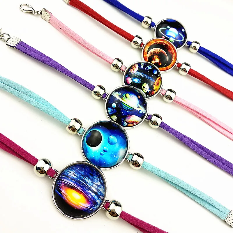 24 шт Новый дизайн космическое пространство звездное галактические стеклянные