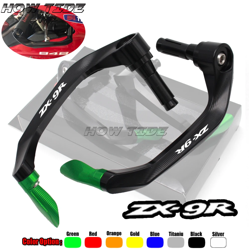 

Universal 7/8" 22mm Motorcycle Handlebar Brake Clutch Levers Protector Guard For Kawasaki ZX9R ZX-9R