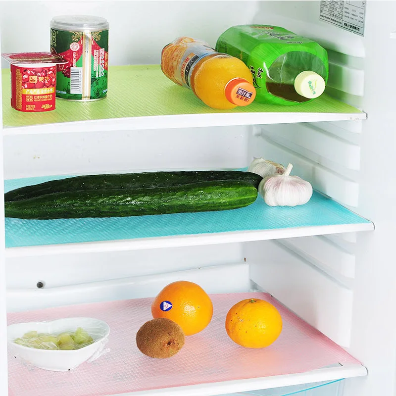 4 шт./компл. модные холодильник Pad антибактериальное обрастания плесени