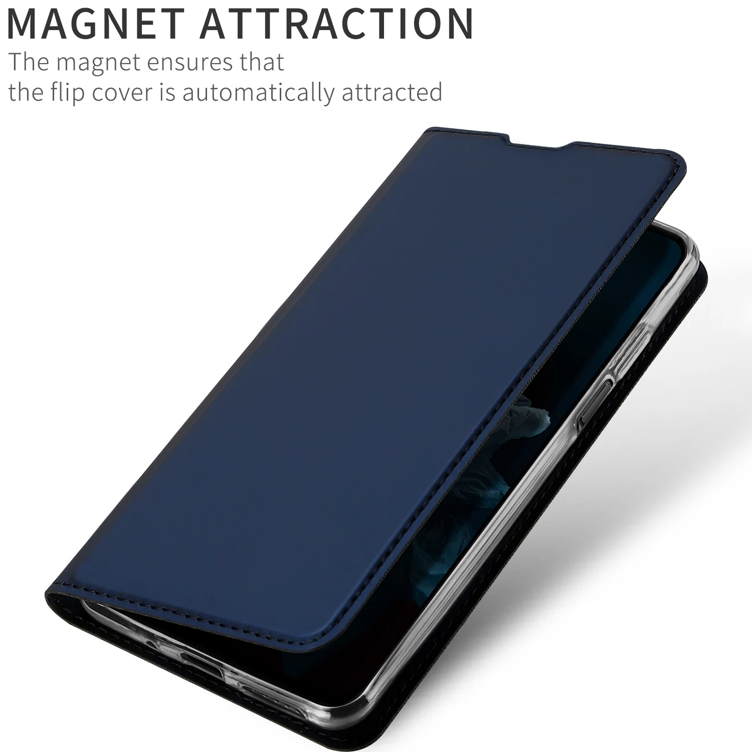 Флип кейс для Huawei Honor 20 из искусственной кожи ТПУ мягкий бампер ударопрочный