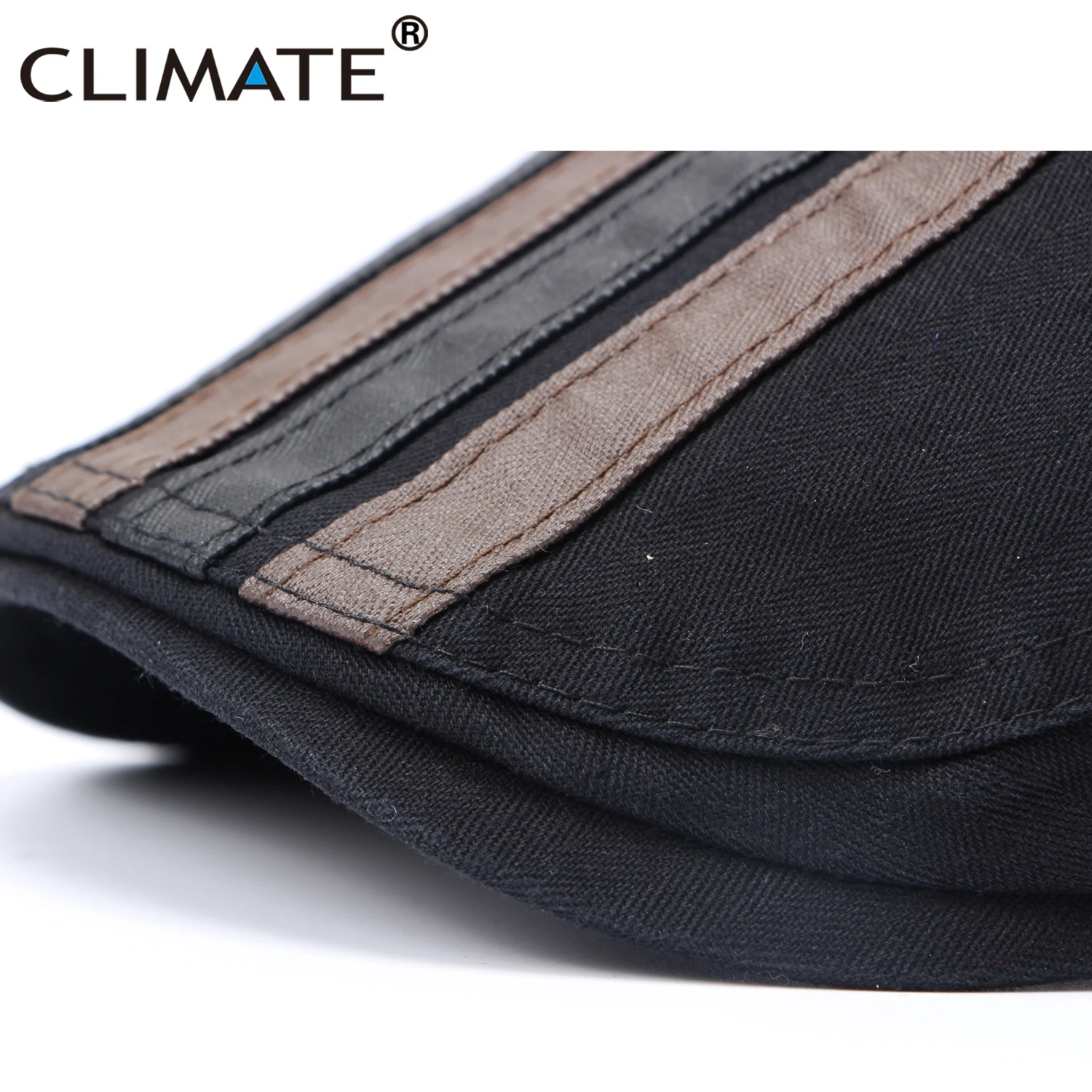 CLIMATE Men Vintage Cap Striped Berets Flat Dad Hat Black Khaki Beret Cotton Warm Hats Retro Caps | Аксессуары для одежды