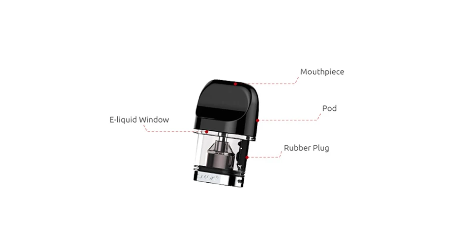 3 шт./упак. Original SMOK Ново-Pod vape 2 мл танк электронная сигарета распылитель pod Vape для Ново/Ново-2 комплекта VS Infinix Vape аксессуары