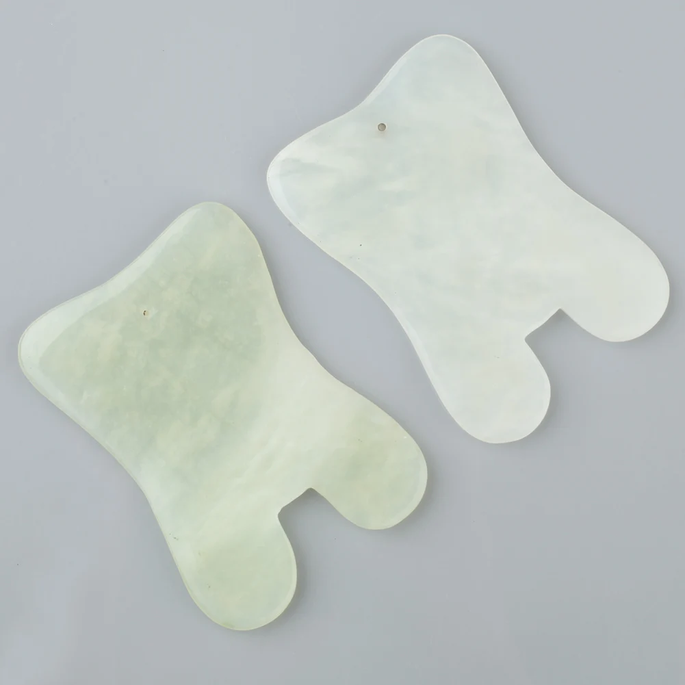 New Gua Sha Guasha массаж для лица красота Tool Chinese Natural Jade Health Cure | Красота и здоровье