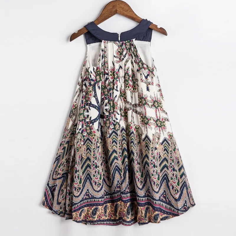 Детское летнее платье для девочек Новинка 2019 года брендовые Детские пляжные