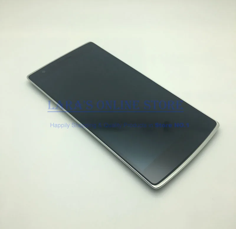 Фото Протестированный рабочий старый ЖК-экран Oneplus One для Oneplus One ЖК-дисплей + замена сенсорного экрана с рамкой экрана №1