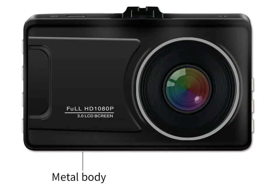 Denicer Dash Cam Full HD 1080P Автомобильный видеорегистратор Камера-Регистратор 170 градусов широкоугольный автоматический видеорегистратор с ночным видением