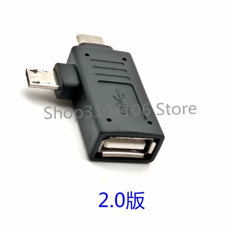 Кабель USB 3. 0 2 Type C папа микро мама OTG адаптер для Letv Xiaomi Android телефонов GDeals|Кабели USB|
