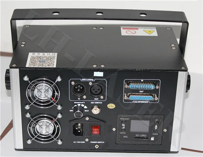 factory price outdoor stage fireworks laser light multi patterns mini fog | Stage Lighting Effect