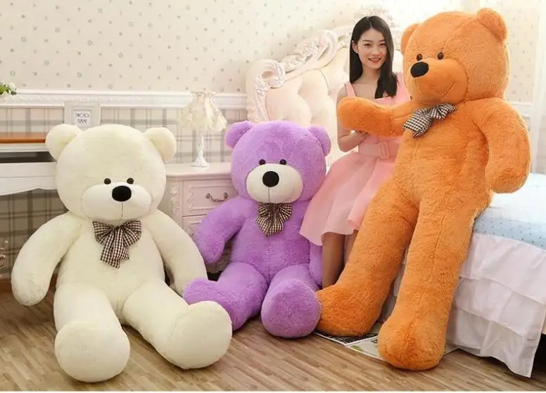 120 см Kawaii настоящий плюшевый мишка Urso De Pelucia, плюшевые куклы в виде животных, детские игрушки, плюшевый мишка, Подарок Для Подружек