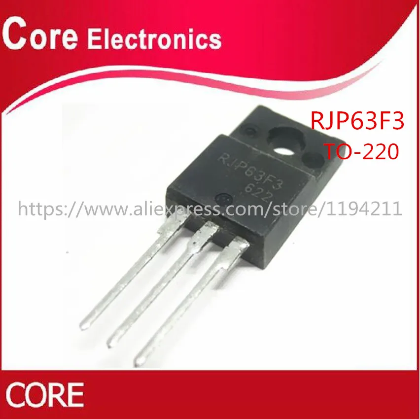 10 шт./лот RJP63F3 RJP63F3A TO 220F Новый|Интегральные схемы| |