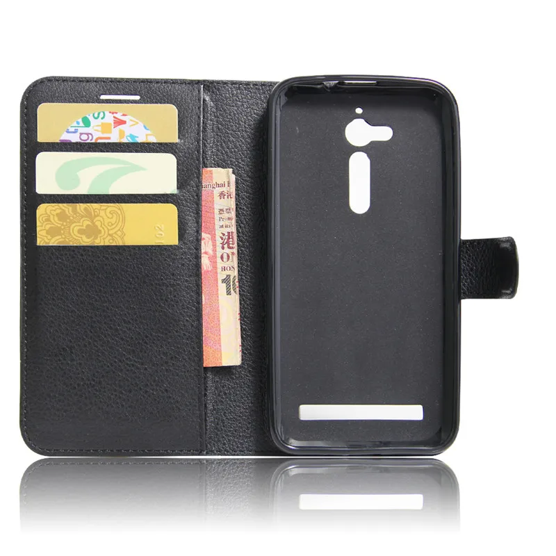 Asus Zenfone Go ZB500KL Case X00AD 5.0 PU Leather Cover Phone For ZB ZB500 500 500KL KL | Мобильные телефоны и аксессуары