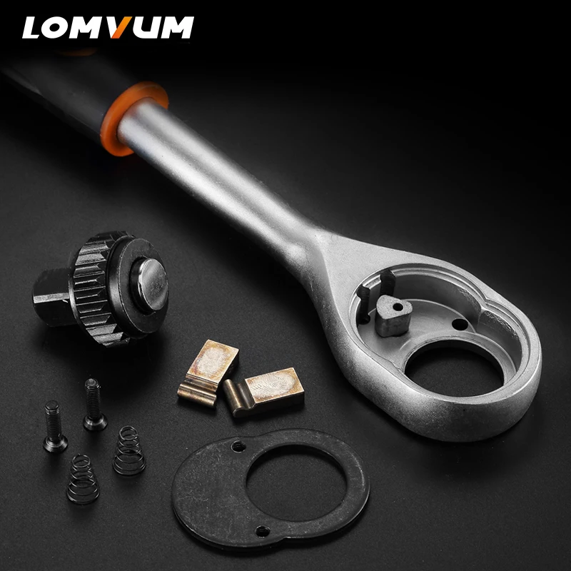 LOMVUM 27 шт. 1/4 ''торцевой ключ C-V сталь профессиональный Трещоточный ключ гаечный ключ для велосипеда мотоцикла автомобиля Набор торцевых головок