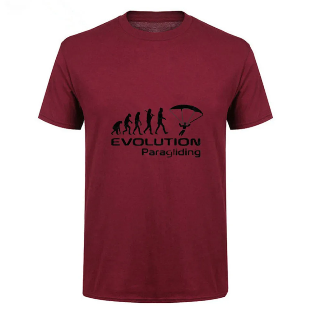 Футболка мужская летняя с коротким рукавом и принтом параплана | Мужская одежда