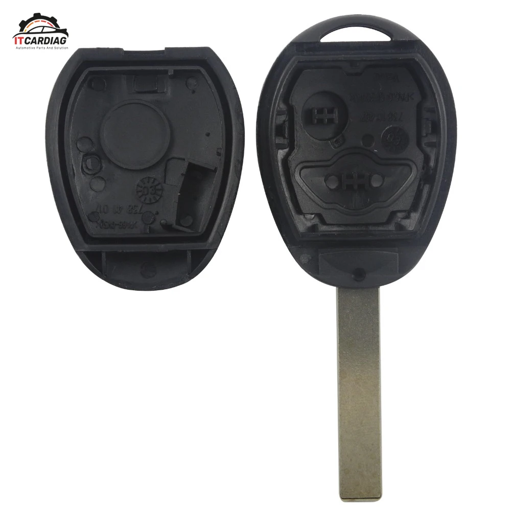 Автомобильный ключ оболочки для BMW Mini Cooper R50 R53 Uncut пустая головка стержня чехол