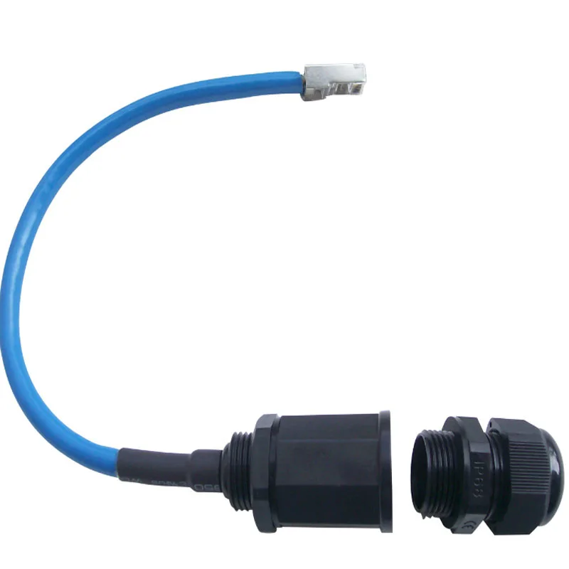 10 шт. водонепроницаемые розетки RJ45 M20 с кабелем|connector for coaxial cable|connector wireconnector plug |