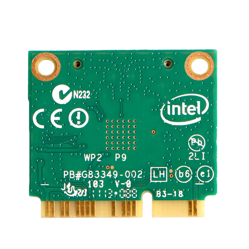 Intel 7260HMW двухдиапазонная беспроводная + Bluetooth 4 0 мини PCI-E WLAN карта C26 | Компьютеры и