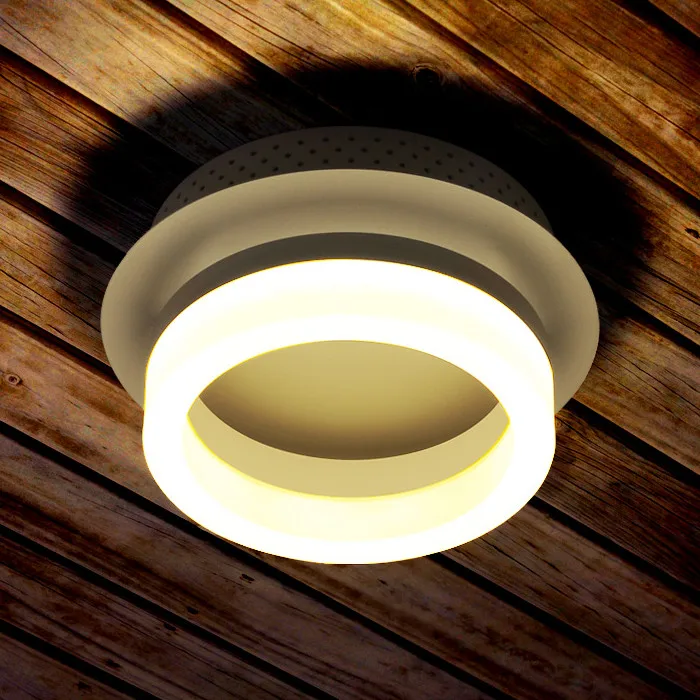 1 3 шт. домашние офисные светодиодные рабочие огни входные кольцевые светильники