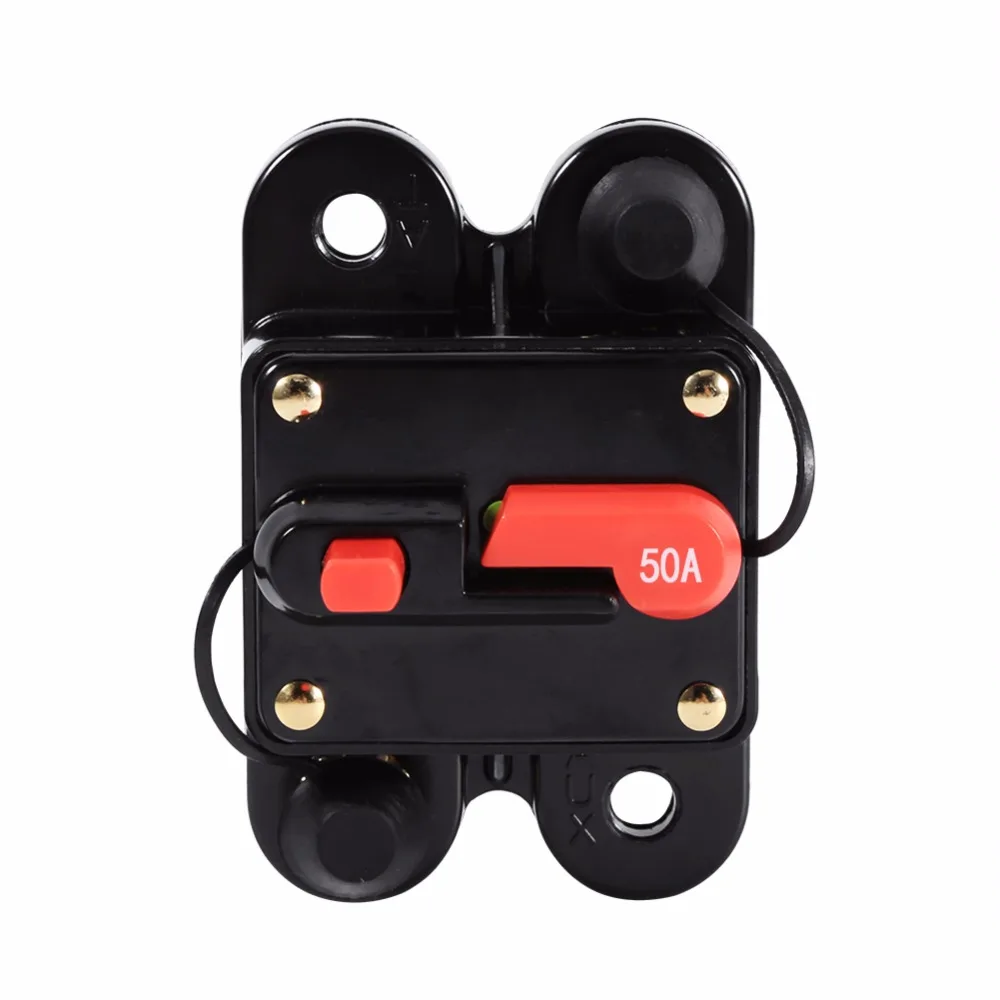 Прерыватель цепи 50 АМПЕР-100 Ампер сброс предохранителя автомобильный лодочный