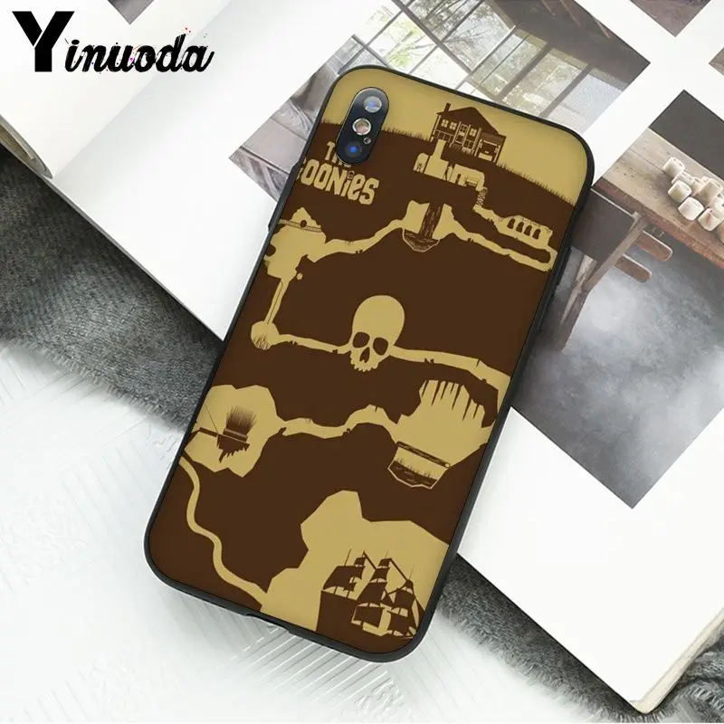 Yinuoda постеры ТПУ мягкий силиконовый черный чехол для телефона Apple iPhone 8 7 6 6S Plus X XS MAX