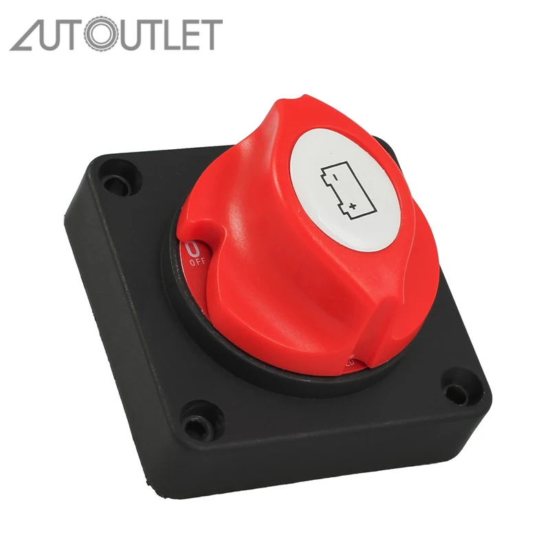 AUTOUTLET для 12В/24В морской съемный кнопочный батарейный изолятор отключение