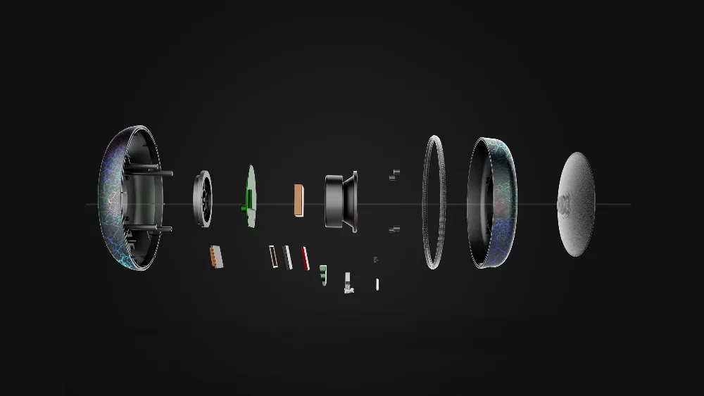 Портативный Bluetooth динамик для душа Водонепроницаемый IPX7 + ЖК дисплей FM радио NFC 2600