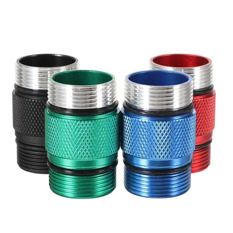 18350 Battery Compartment For Convoy S2+ Blue Red Green Black led Flashlight Accessories LED Torch Portable Alumiun Alloy