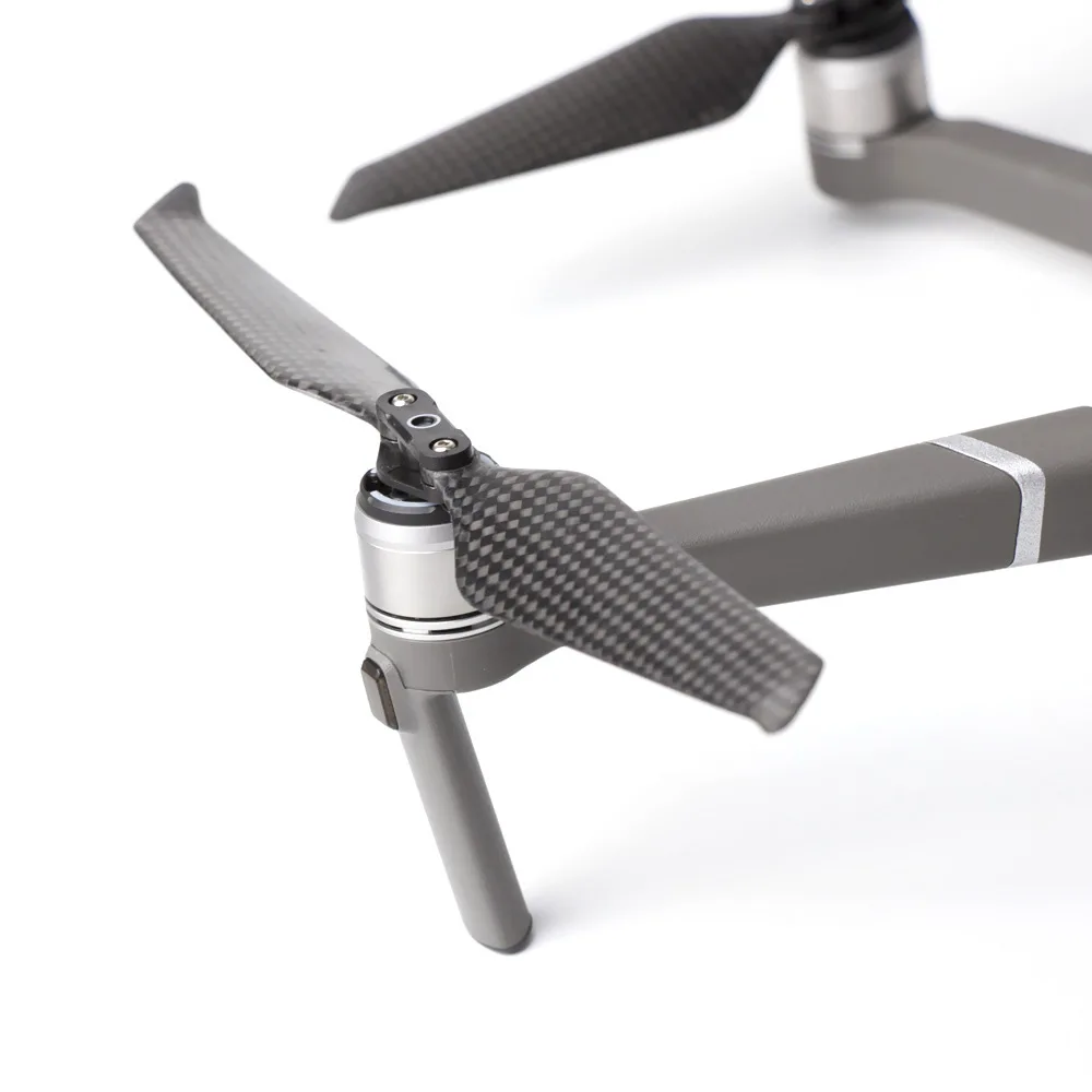 4 шт. Пропеллер из углеродного волокна для DJI Mavic 2 Pro Zoom Drone с низким уровнем шума