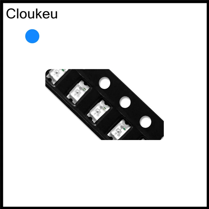 

50Pcs 1206 Blue SMD lamp beads led 3216 blue Light emitting diode