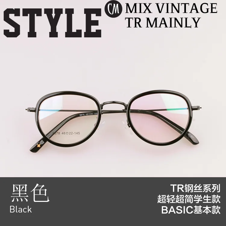 Очки для девочек и мальчиков TR90 винтажные круглые очки в оправе женщин мужчин