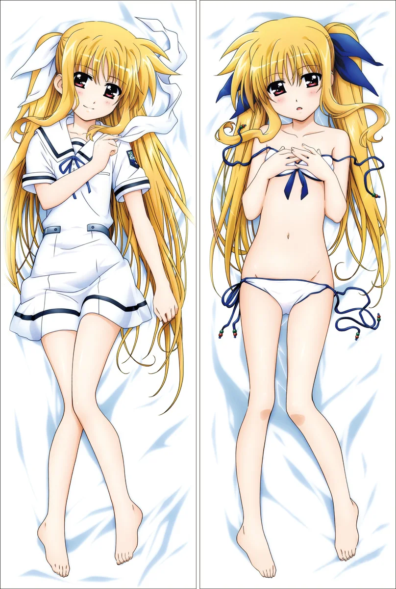MMF Волшебная девочка Lyrical Nanoha фильм 2 A's Ключевые роли наволочка для подушки