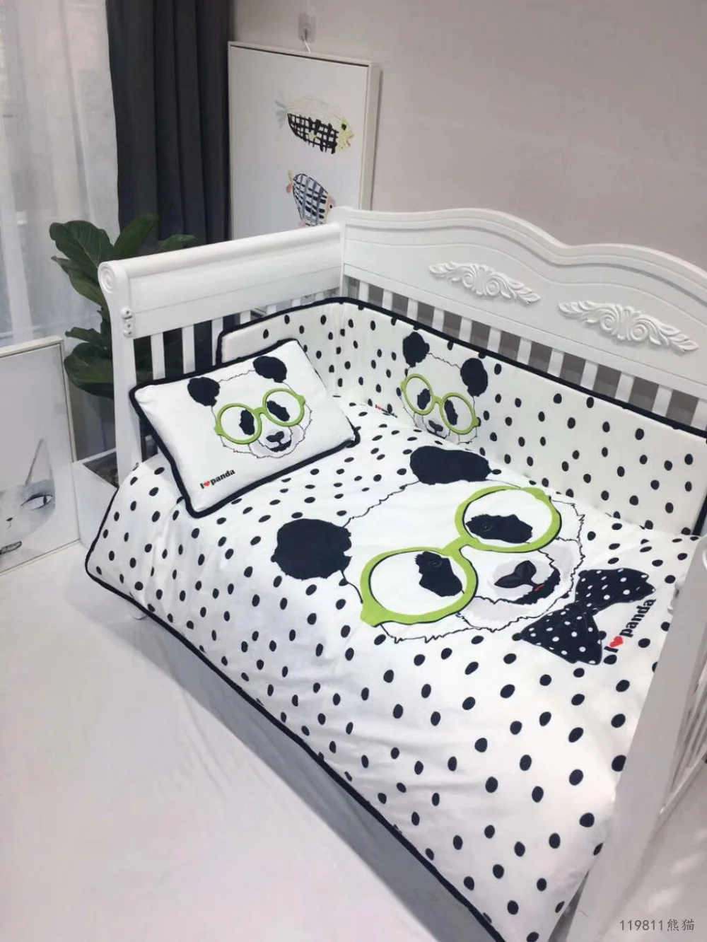 only 1pc bumper 1 шт. бамперы и 1 шт. пододеяльник детская защита для кроватки мультяшная кроватка бамперы в кроватку для новорожденных многоцветная кроватка бампер Длина 150 см - Цвет: only 1pc bumper