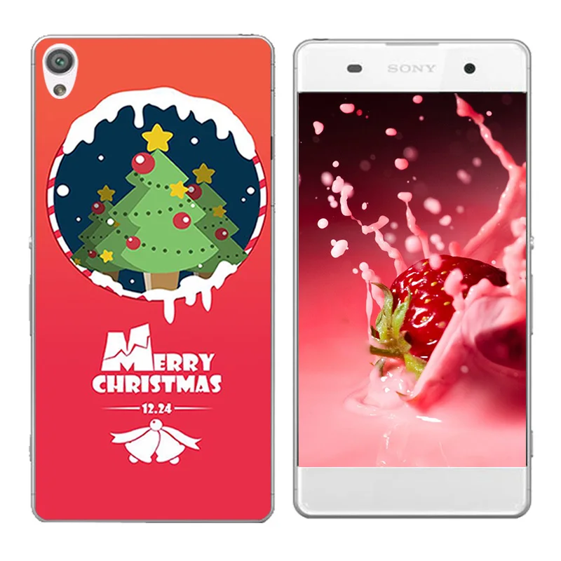 Cover for Sony Xperia XA Case X A Merry Day Printing Soft Silicone Mobile phone F3111 Fundas |