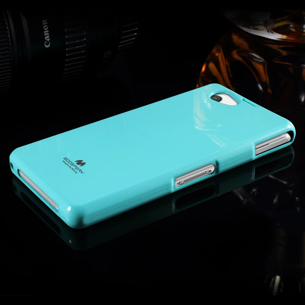 Для Sony Xperia Z1 Mini Compact D5503 Меркурий GOOSPERY Glittery Порошок ТПУ Чехол для |