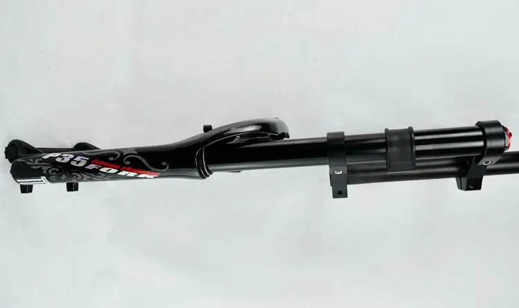 Fat Fork 2"* 4,0" Снеговик Fat Bicycle двойные плеча воздушные вилки MTB горные вилка 20 дюймов Fat Bike 135 мм космический Магниевый сплав