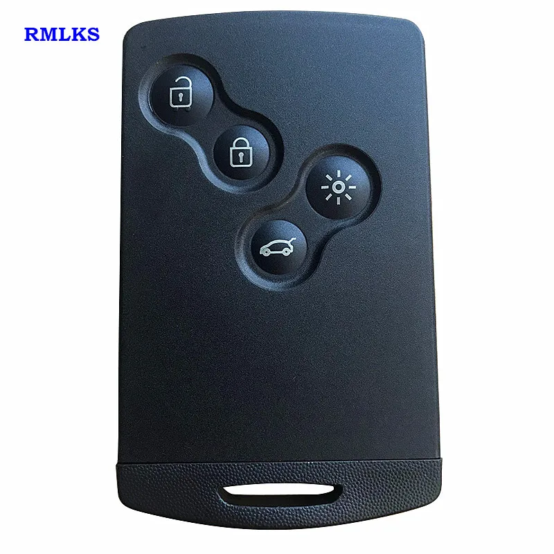Новый 4 кнопки Авто умный автомобильный чехол для ключей Renault Laguna Koleos Удаленная