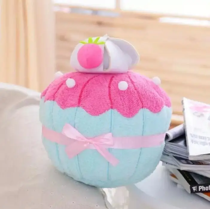 Горячие peluche мороженое плюшевые игрушки куклы ананас супер креативный кекс милое