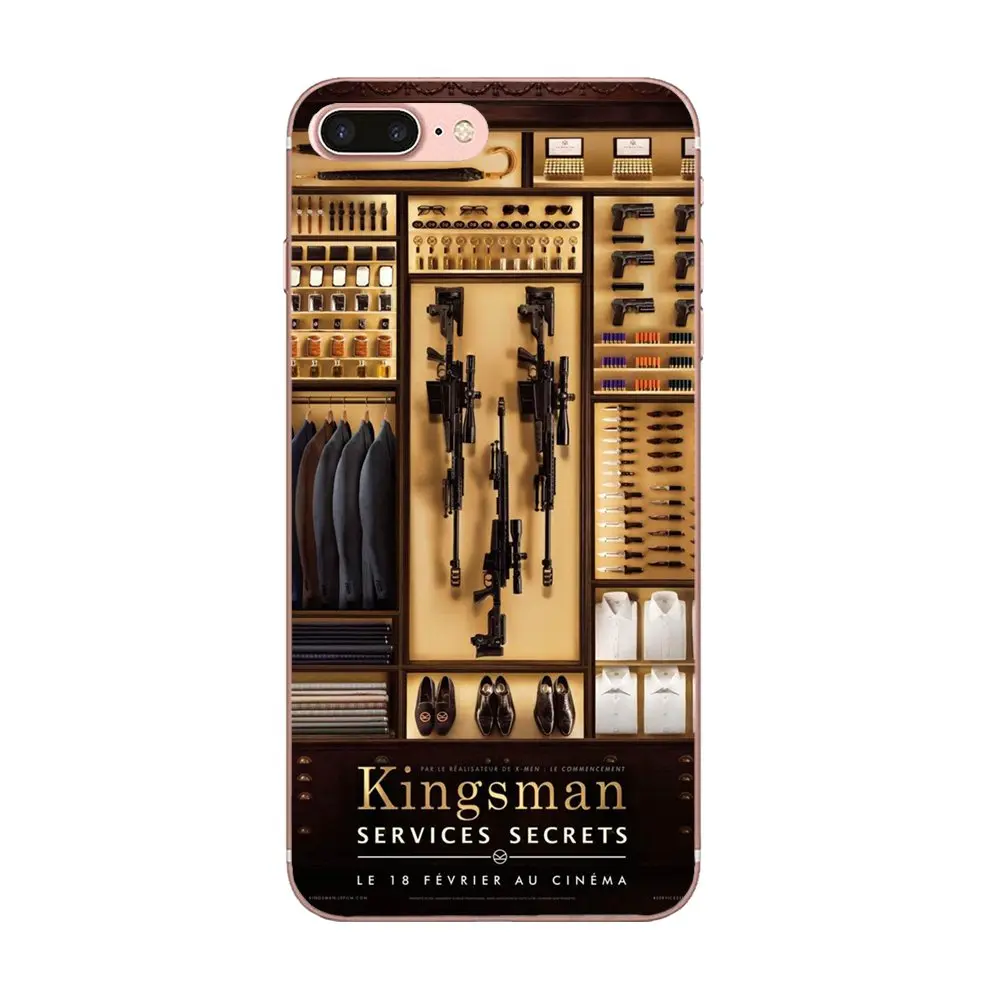 Для Samsung Galaxy Note 5 8 9 S3 S4 S5 S6 S7 S8 S9 S10 mini Edge Plus Lite TPU индивидуальный дизайн Kingsman The Secret