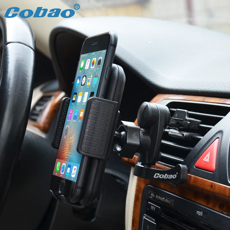 Автомобильный держатель Cobao для смартфона с вентиляционным отверстием
