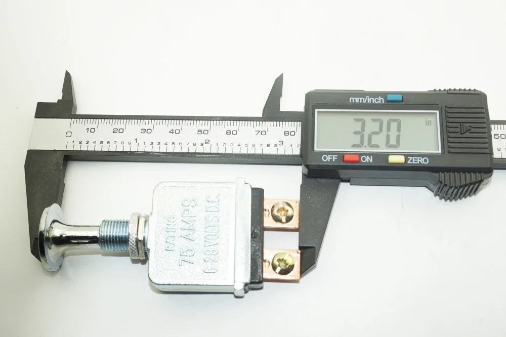 2 шт./лот кнопочный переключатель 75 Ампер сверхмощный большой грузовик Горячие