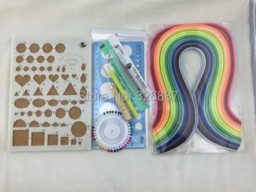 400 pcs scrip DIY скрапбукинга бумажные наборы для квиллинга шлицевые инструменты