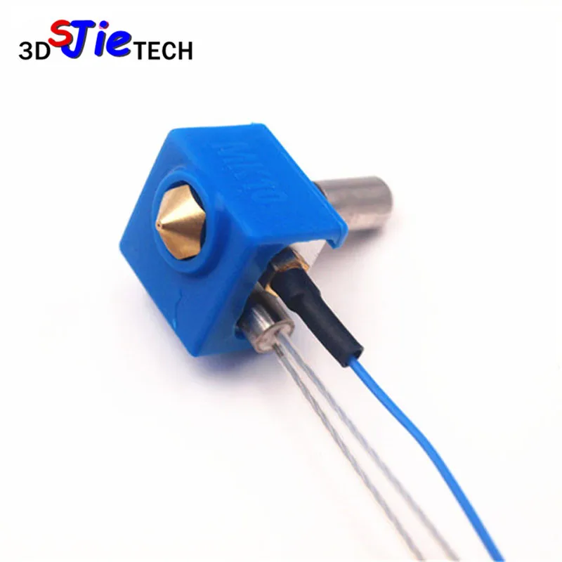 Сменный экструдер MK10 hotend комплект 1 75 мм с силиконовым носком для Flashforge Dreamer/Creator Pro