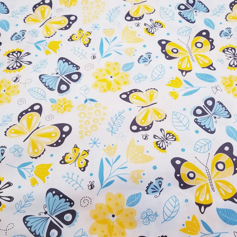 Хлопчатобумажная ткань для шитья Лоскутная Ткань сделай сам детей и