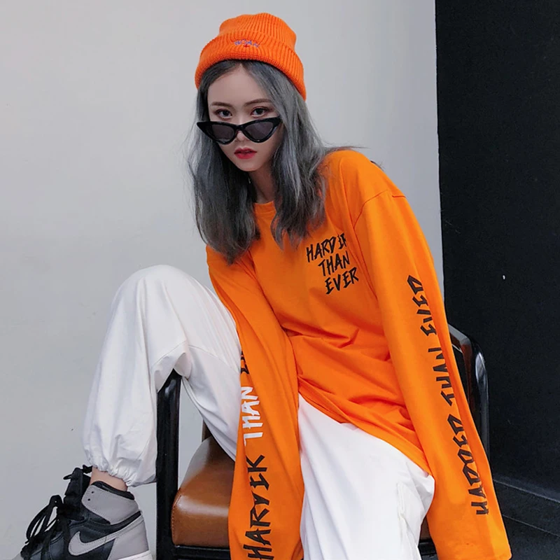 Футболка YouGeMan женская одежда Весенняя Корейская уличная Ulzzang Harajuku футболка с